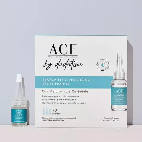 Tratamiento Nocturno Regenerador con Melatonina
