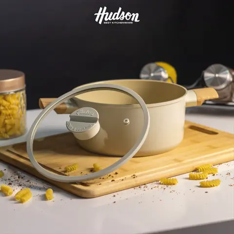 Olla De 20cm Con Antiadherente Cerámico Línea Harmony Para Inducción