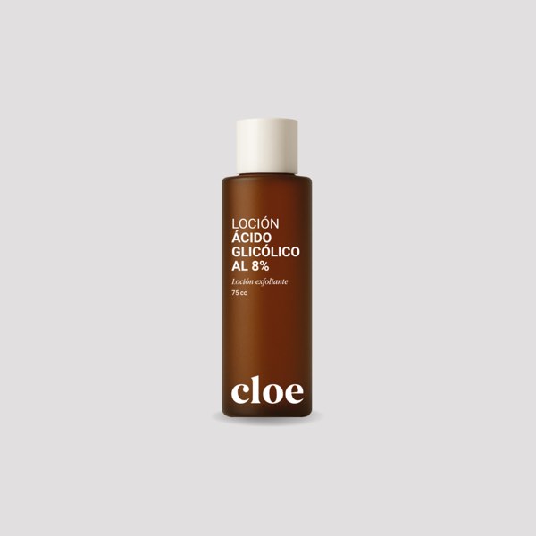 Loción exfoliante glicólico