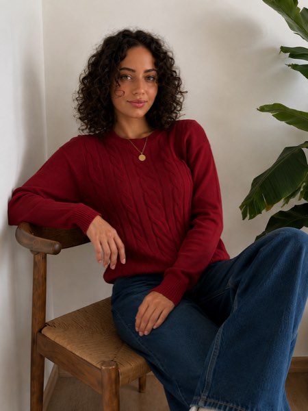 Sweater trenzado Estoril